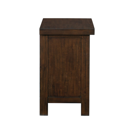 Logandale Brown Nightstand from Homelegance - Luna Furniture