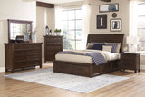 Logandale Brown Nightstand from Homelegance - Luna Furniture
