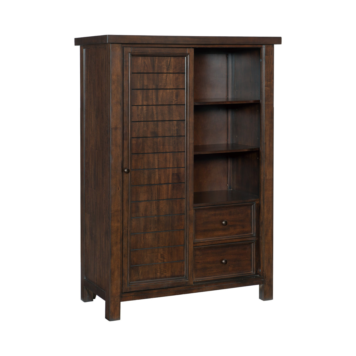 Logandale Brown Wardrobe from Homelegance - Luna Furniture