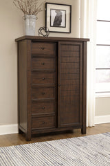 Logandale Brown Wardrobe from Homelegance - Luna Furniture