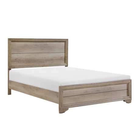Lonan Natural Twin Panel Bed from Homelegance - Luna Furniture