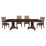 Lordsburg Brown Chery 103" Double Pedestal Extendable Dining Set from Homelegance - Luna Furniture