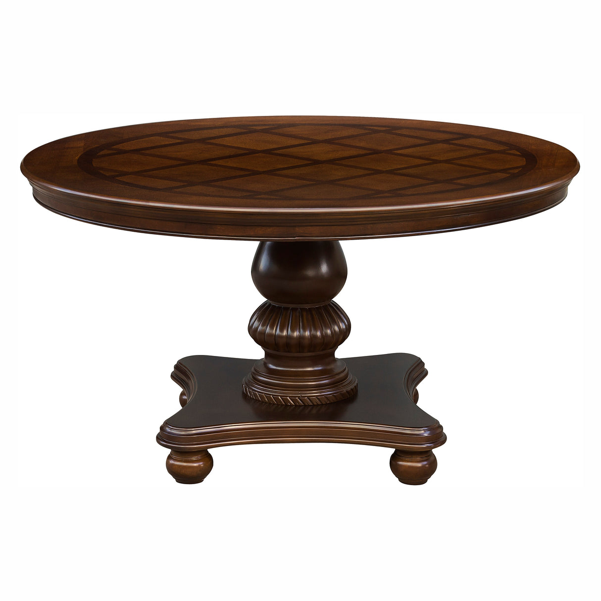 Lordsburg Brown Chery 54" Round Dining Table from Homelegance - Luna Furniture