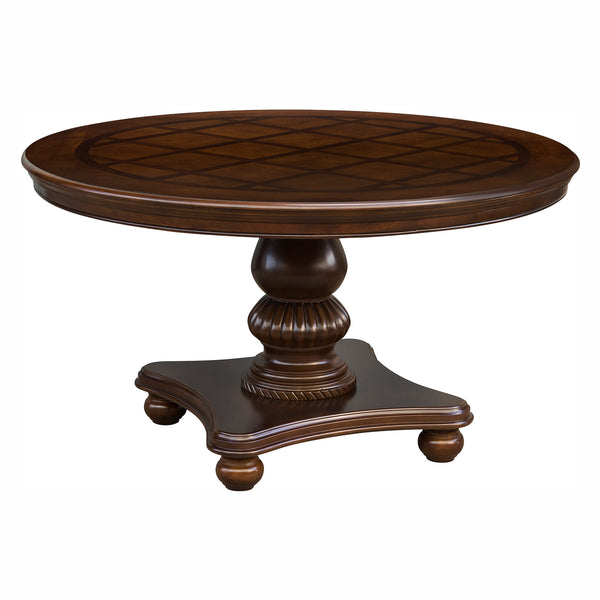Lordsburg Brown Chery 54" Round Dining Table