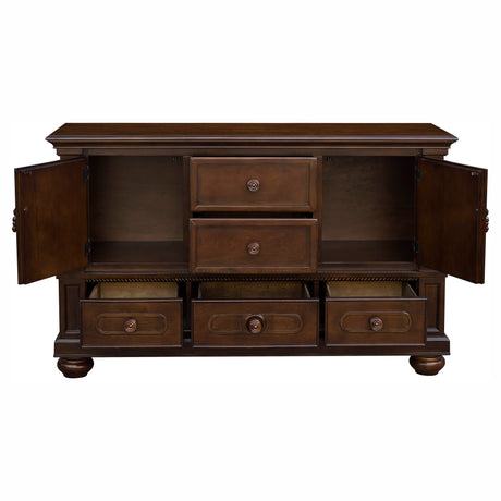 Lordsburg Brown Chery Buffet from Homelegance - Luna Furniture