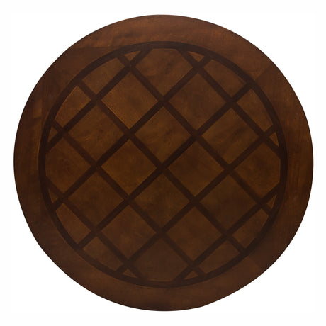 Lordsburg Brown Chery Round Dining Set from Homelegance - Luna Furniture