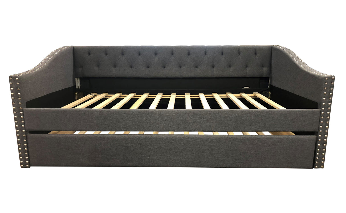 Loretta Gray Twin Daybed from Crown Mark - Luna Furniture