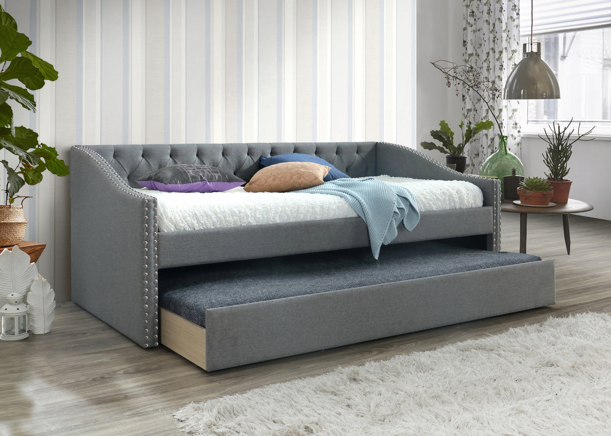 Loretta Gray Twin Daybed from Crown Mark - Luna Furniture