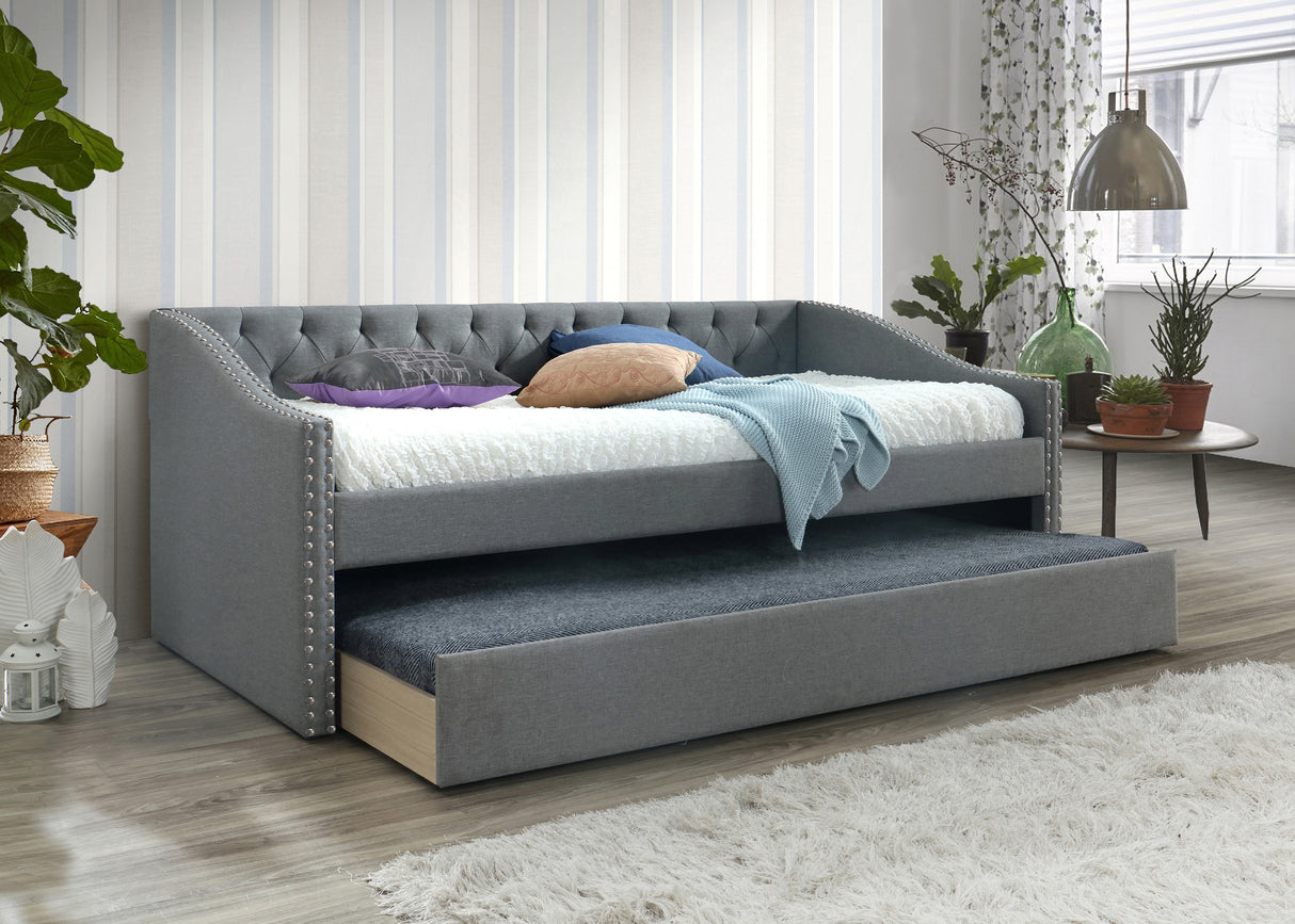 Loretta Gray Twin Daybed from Crown Mark - Luna Furniture