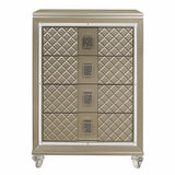 Loudon Champagne Metallic Youth Chest from Homelegance - Luna Furniture