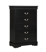 Louis Philip Black Chest from Crown Mark - Luna Furniture
