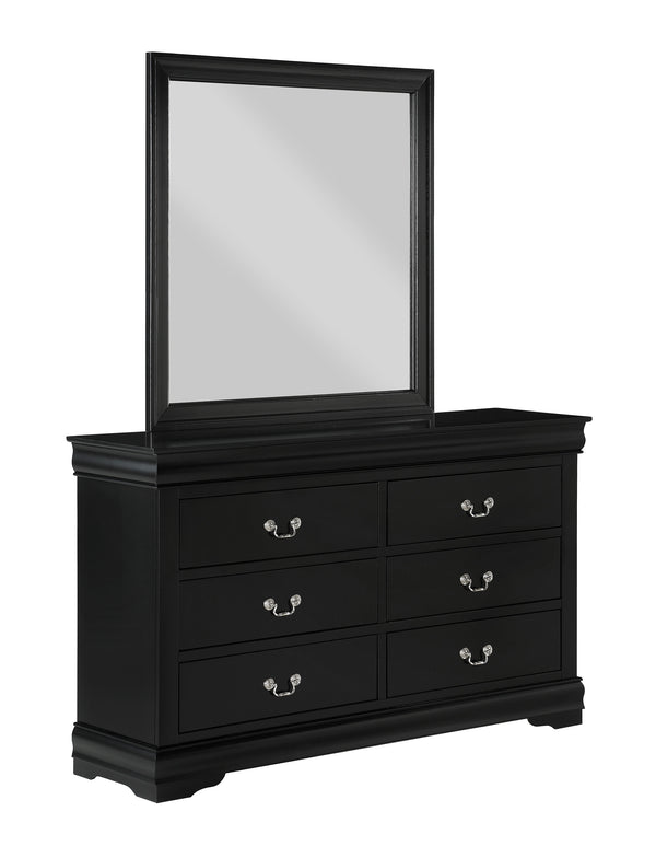 Louis Philip Black Mirror (Mirror Only)