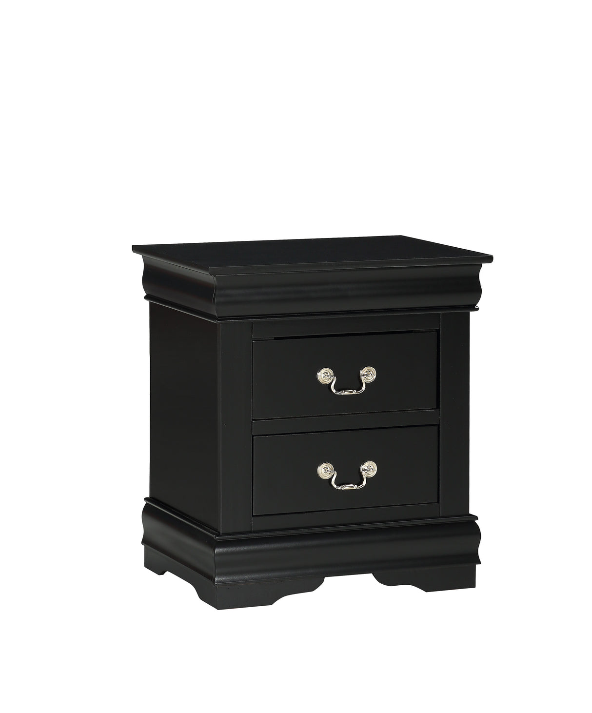 Louis Philip Black Sleigh Bedroom Set from Crown Mark - Luna Furniture