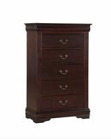 Louis Philip Cherry Chest from Crown Mark - Luna Furniture