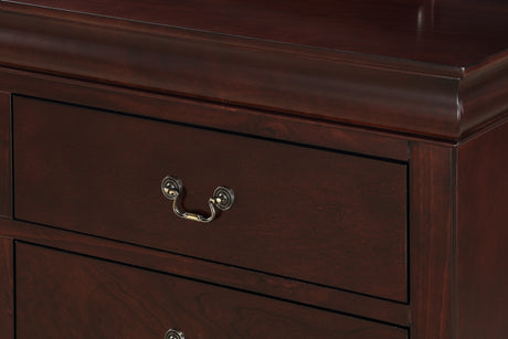 Louis Philip Cherry Dresser from Crown Mark - Luna Furniture
