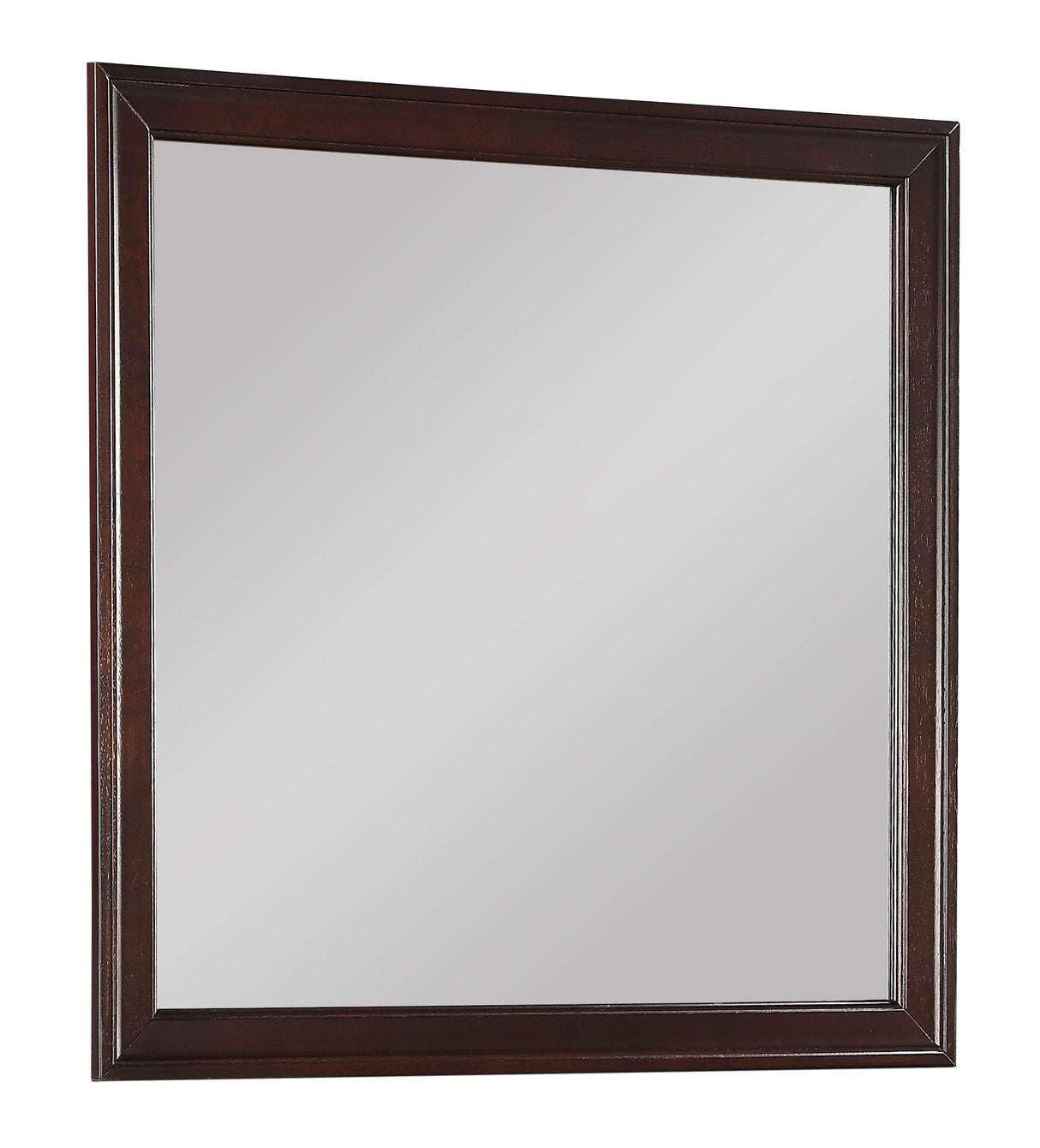 Louis Philip Cherry Mirror (Mirror Only) from Crown Mark - Luna Furniture