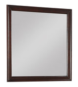 Louis Philip Cherry Mirror (Mirror Only) from Crown Mark - Luna Furniture