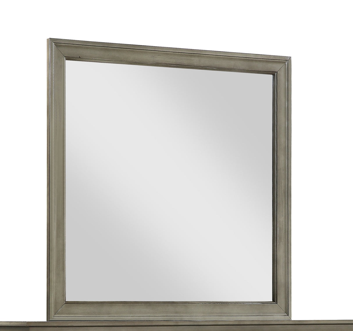 Louis Philip Gray Bedroom Mirror (Mirror Only) from Crown Mark - Luna Furniture