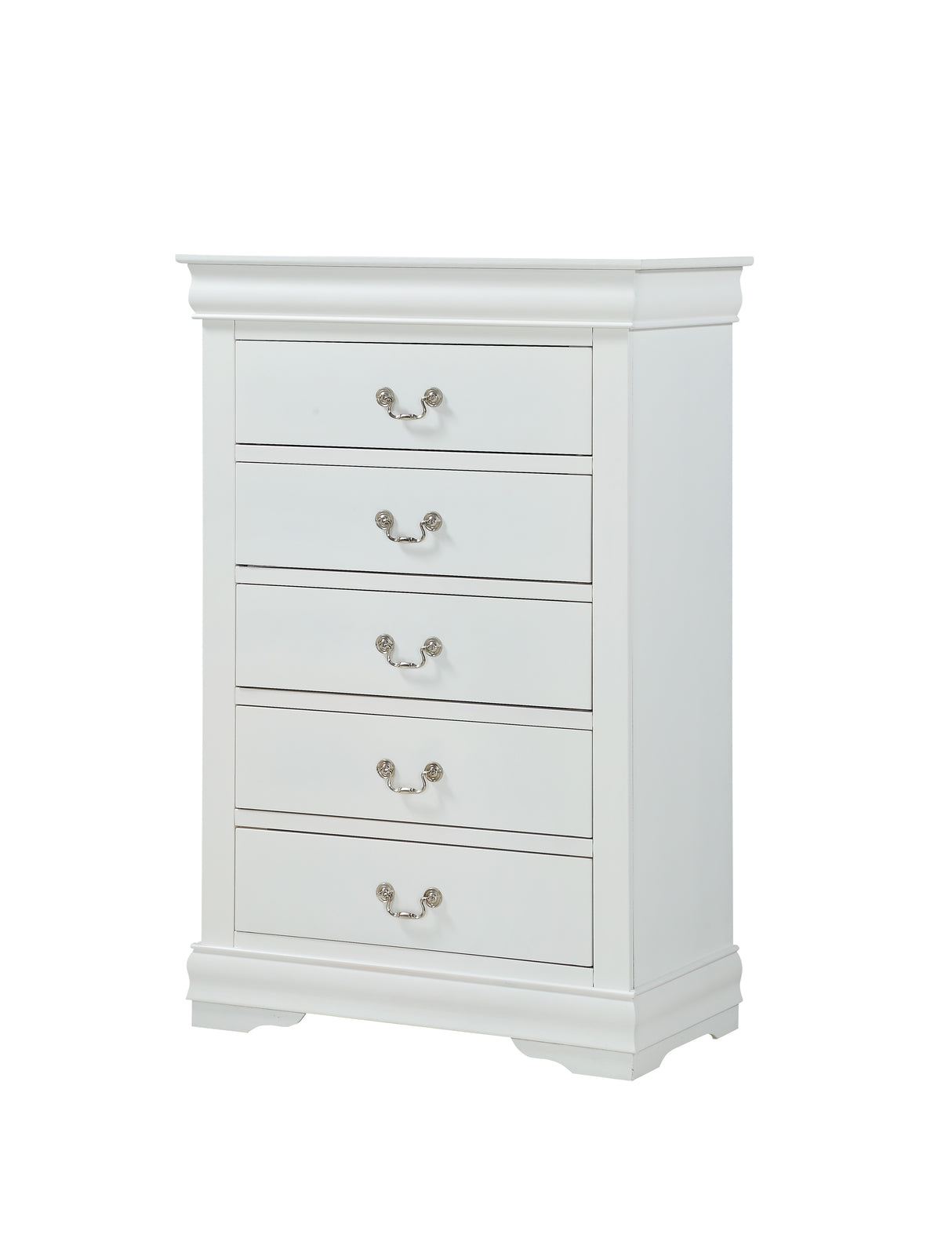 Louis Philip White Chest from Crown Mark - Luna Furniture