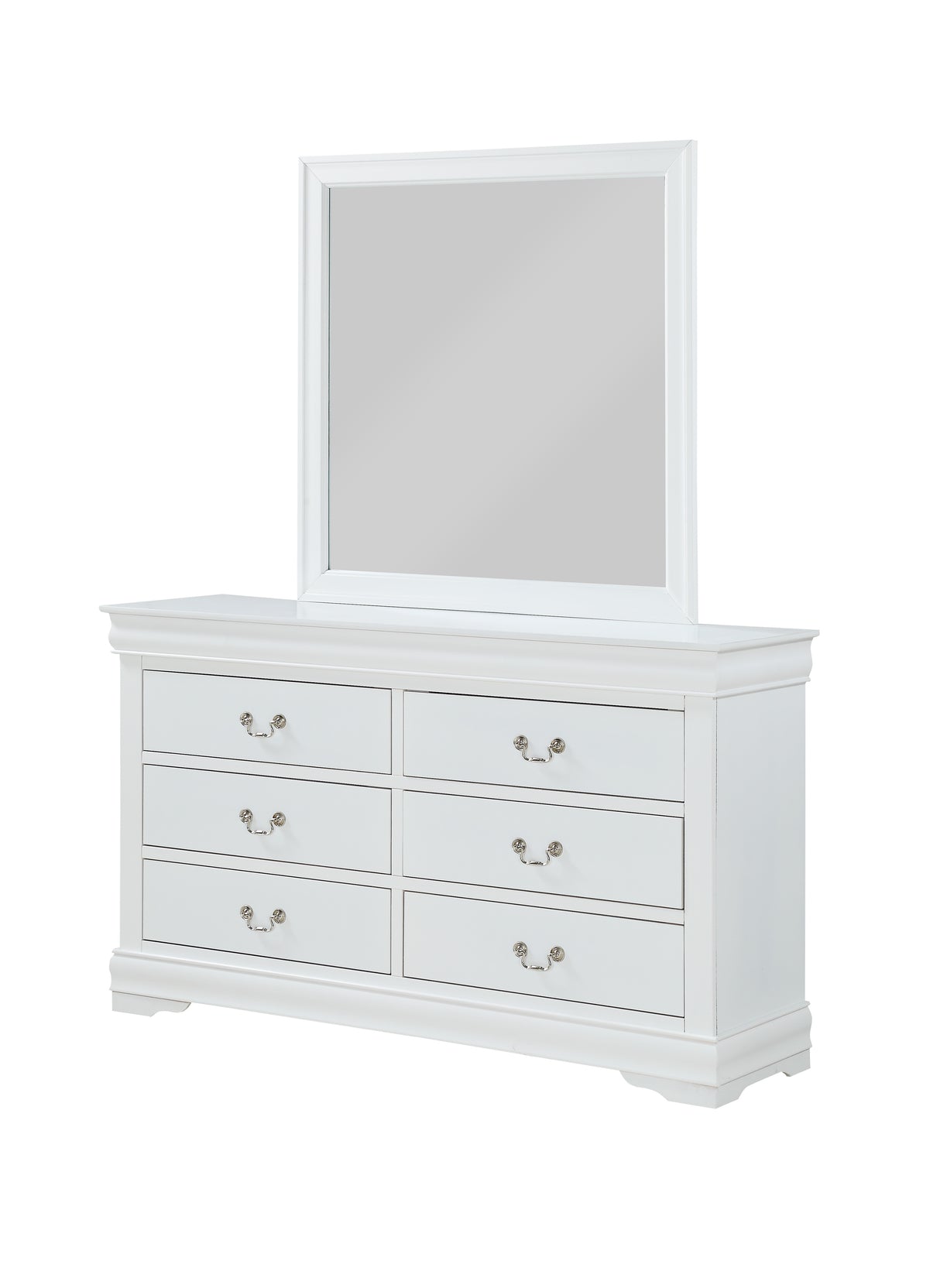 Louis Philip White Sleigh Youth Bedroom Set from Crown Mark - Luna Furniture
