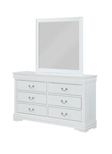 Louis Philip White Sleigh Youth Bedroom Set from Crown Mark - Luna Furniture