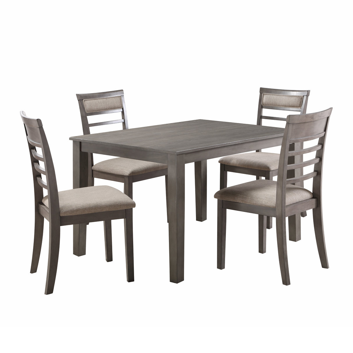 Lovell Gray 5-Piece Dining Set from Homelegance - Luna Furniture