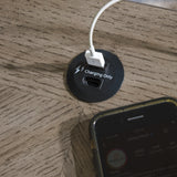 Loyaska Grayish Brown/White End Table from Ashley - Luna Furniture