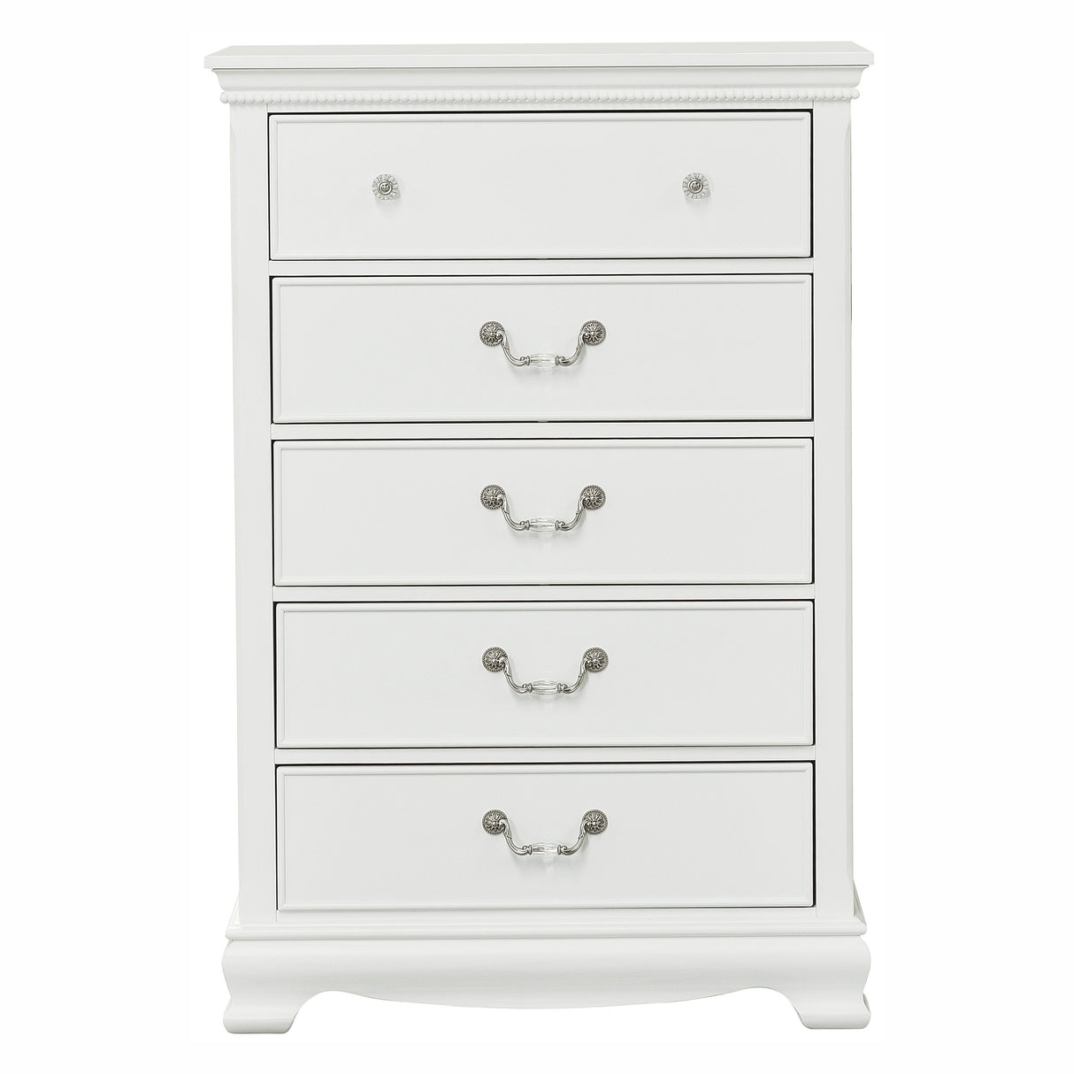 Lucida White Chest from Homelegance - Luna Furniture