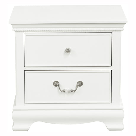 Lucida White Nightstand from Homelegance - Luna Furniture