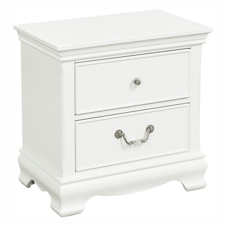Lucida White Nightstand from Homelegance - Luna Furniture