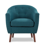 Lucille Blue Accent Chair from Homelegance - Luna Furniture