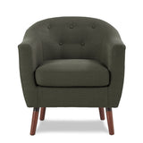 Lucille Gray Accent Chair from Homelegance - Luna Furniture
