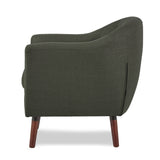 Lucille Gray Accent Chair from Homelegance - Luna Furniture