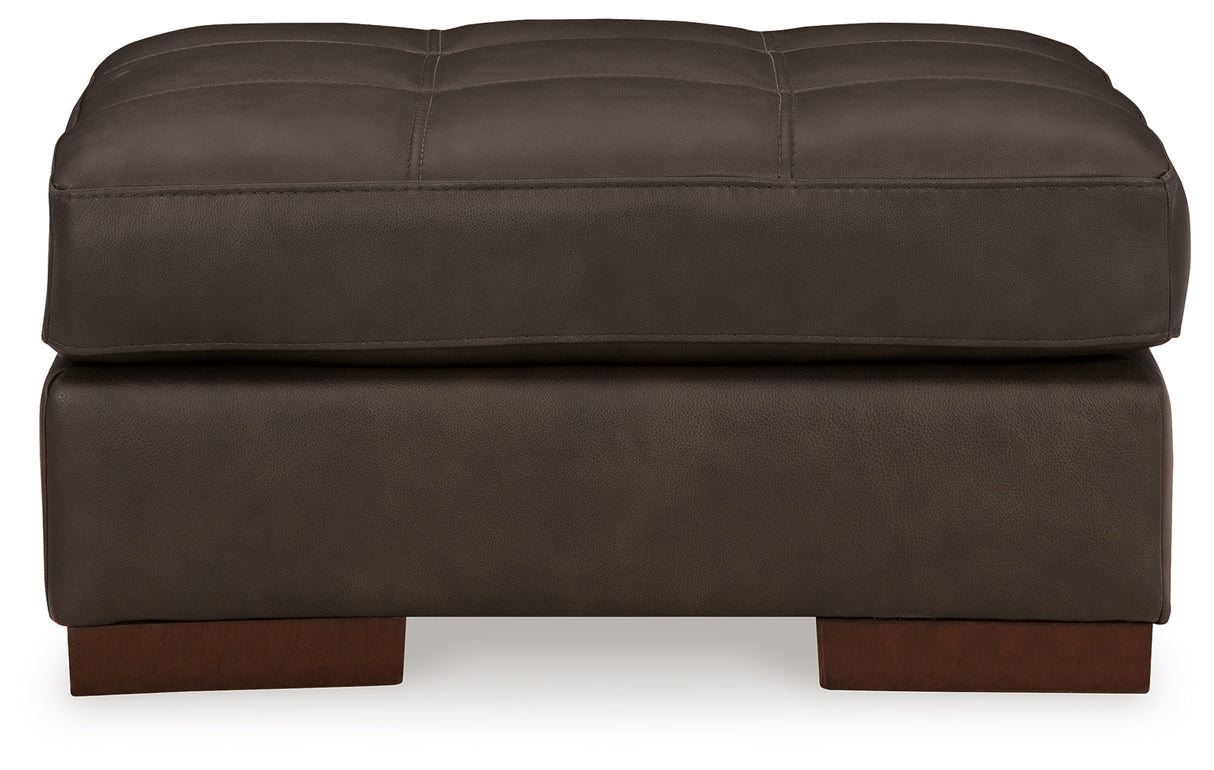 Luigi Thunder Ottoman from Ashley Furniture - Luna Furniture
