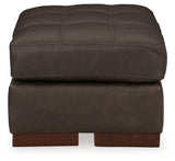 Luigi Thunder Ottoman from Ashley Furniture - Luna Furniture