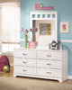 Lulu White Bedroom Mirror (Mirror Only) from Ashley - Luna Furniture