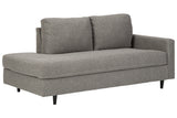 Lyman Graphite Right-Arm Facing Corner Chaise from Ashley Furniture - Luna Furniture