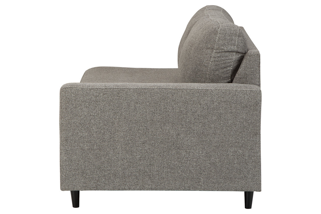 Lyman Graphite Right-Arm Facing Corner Chaise from Ashley Furniture - Luna Furniture