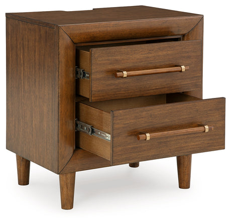 Lyncott Brown Nightstand from Ashley - Luna Furniture