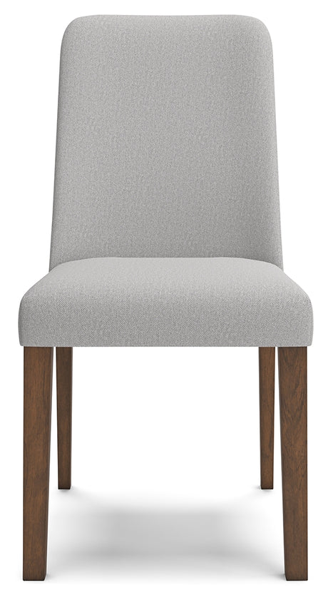 Lyncott Gray/Brown Dining Chair, Set of 2 from Ashley - Luna Furniture