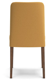 Lyncott Mustard/Brown Dining Chair, Set of 2 from Ashley - Luna Furniture