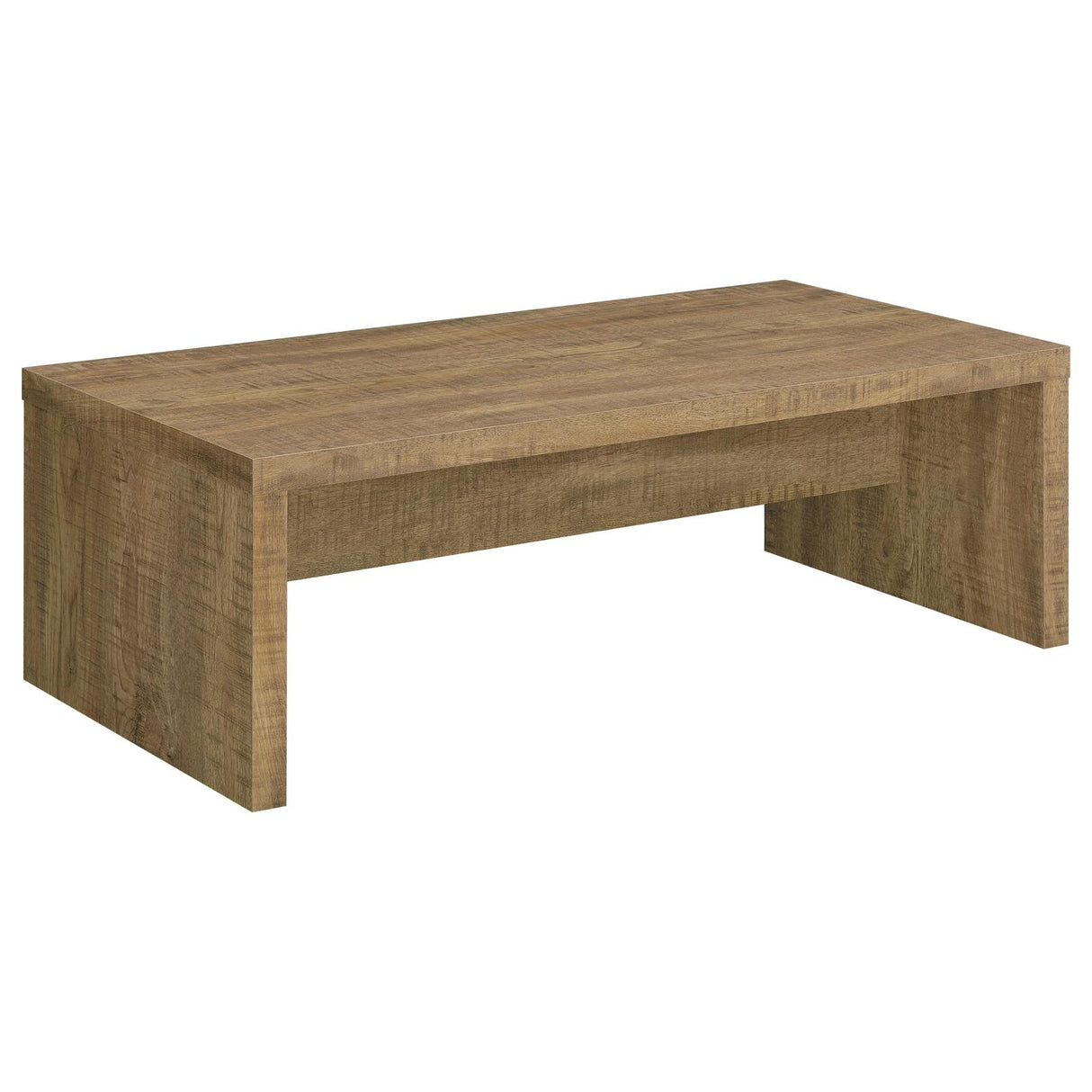 Lynette Mango Rectangular Engineered Wood Coffee Table from Coaster - Luna Furniture