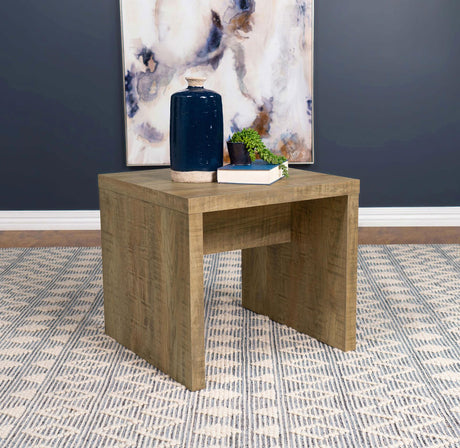 Lynette Mango Square Engineered Wood End Table from Coaster - Luna Furniture