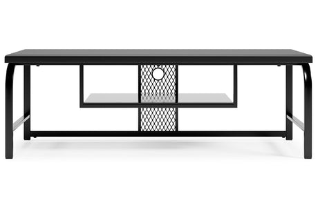 Lynxtyn Black 48" TV Stand from Ashley - Luna Furniture