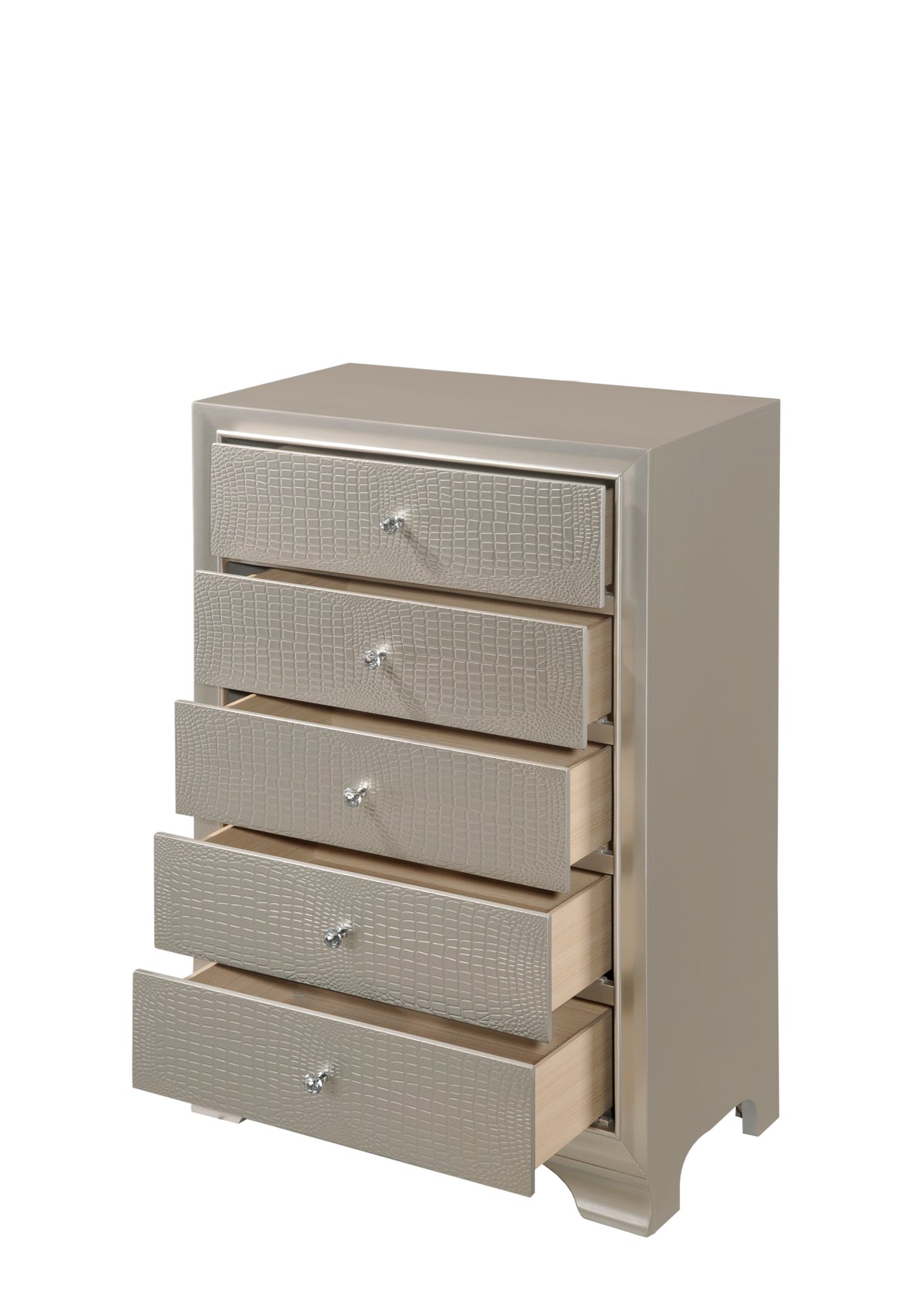 Lyssa Champagne Chest from Crown Mark - Luna Furniture