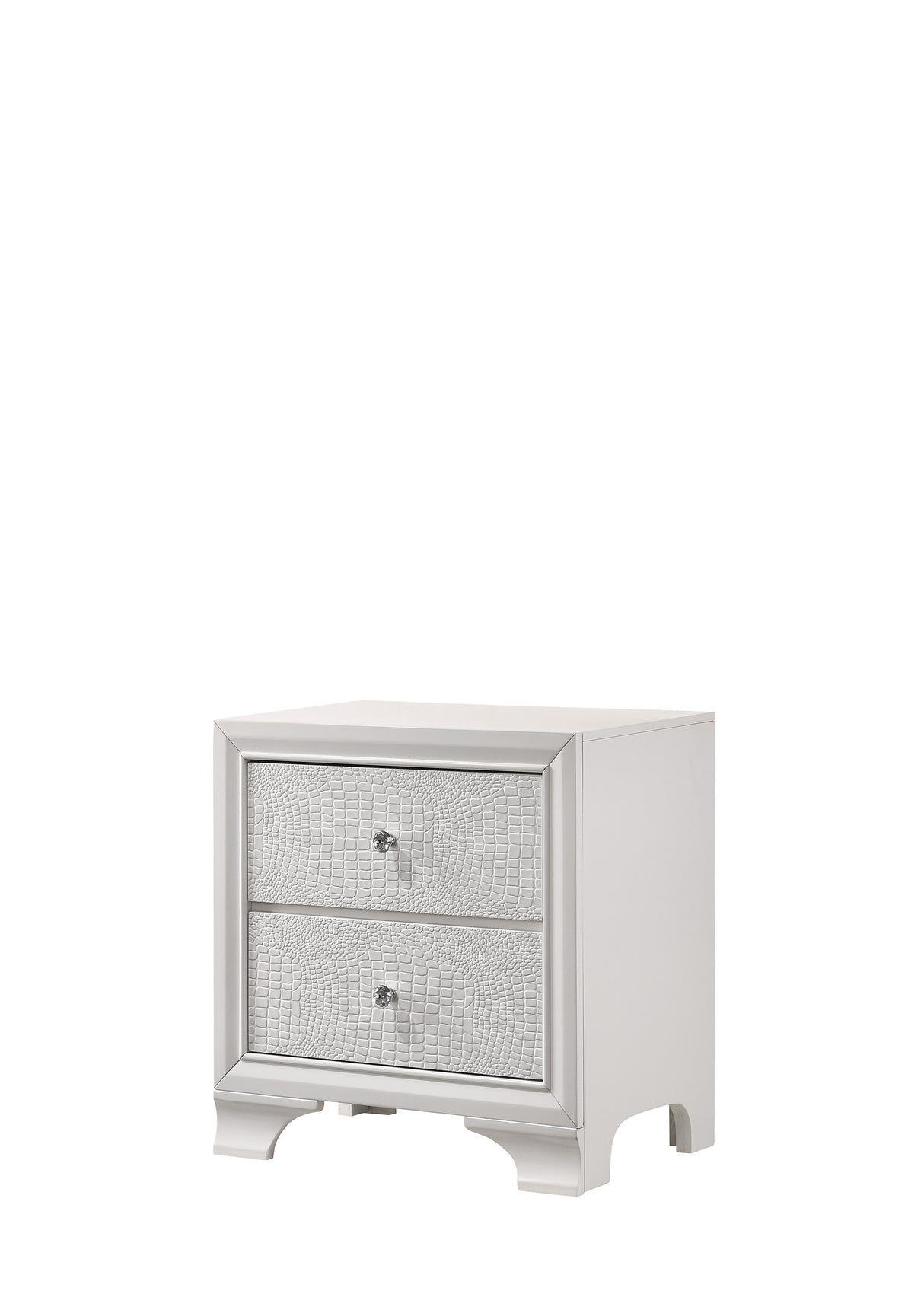 Lyssa Frost Nightstand from Crown Mark - Luna Furniture