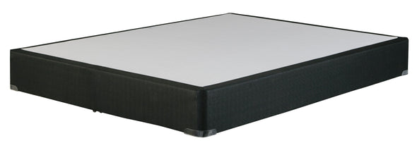 Black Full 8" High Profile Box Spring - Luna Furniture