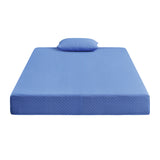 MT-PG07BLF 7" Blue Full Gel-Infused Memory Foam Mattress Set from Homelegance - Luna Furniture