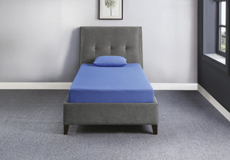 MT-PG07BLT 7" Blue Twin Gel-Infused Memory Foam Mattress Set from Homelegance - Luna Furniture