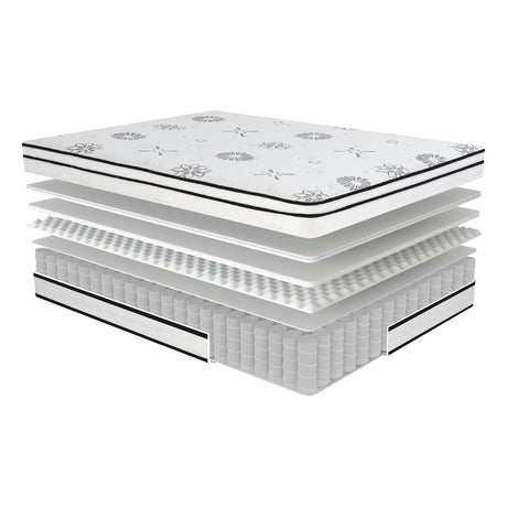 MT-PH12Q 12" Queen Hybrid Mattress from Homelegance - Luna Furniture